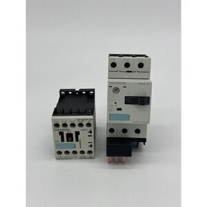 Siemens 3rv1011-1ka10 and Siemens 3rt1016-1ak61 Bundle‎ Circuit Breakers